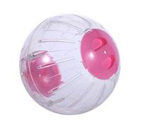 Bola de hámster, bola de correr para hámsters y ratones, juguete para roedores para correr, pelota de entrenamiento, hámster, ejercicio para mascotas pequeñas, rollo divertido para correr, pelota de