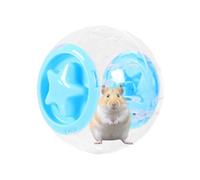 Bola de hámster, Pelota de hámster Transparente | Clear Hamster Running Ball Ejuicio de Ejercicio | Pequeñas Mascotas Medianas Accesorios de Fitness de Jaula ventilada para Chinchilla, Osos Dorados