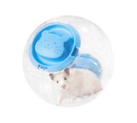 Bola de hámster, rueda transparente para hámster, material de polipropileno, bola de actividad para mascotas a prueba de escapes, con agujeros de ventilación de 150 y 160 g para animales pequeños