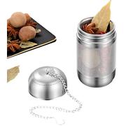 Bola de infusor de té - colador de malla fina de acero inoxidable, filtro de infusor de especias | Té de hojas a granel que hace una herramienta de infusor a base de Vegetal más empinada para preparar