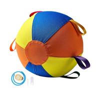 Bola de juguete para perros | Juego interactivo con pelota para cachorros | Portátil Seguro Masticador Ejercicio Juego Para Cachorros al aire libre Piscina Cumpleaños Navidad