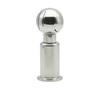 Bola de limpieza, 1 pieza de tres clips 304 316L adecuados for latas CIP cerveza casera(Ss316l,32mm x 50.5)