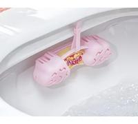 Bola de limpieza de inodoro colgante, potente desodorizante y descalcificante para una frescura duradera, limpieza automática con aromaterapia, adecuada para el hogar, hotel, dormitorio, baño esencial
