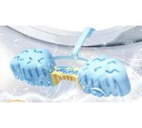 Bola de limpieza de inodoro colgante, potente desodorizante y descalcificante para una frescura duradera, limpieza automática con aromaterapia, adecuada para el hogar, hotel, dormitorio, baño esencial