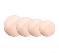 Bola de madera natural para uso creativo de bricolaje, redonda y lisa hecha de madera dura, lista para teñir o pintar (50 mm)