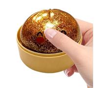 Bola de Masa con Purpurina - Bola de del estrés en Forma de moño para Reducir la ansiedad, Juguete Suave con Textura Blanda satisfactoria, Juguete sensorial para estudiar, Trabajar, Viajar, Hog