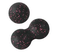 Bola de Masaje, 2 Piezas, Massage Balls para Rehabilitación, Bola de masaje de maní, Pelota de automasaje, Acupoint Juego de bolas de terapia de masaje físico, para alivio de puntos gatillo