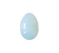 Bola De Masaje De Entrenamiento Muscular De Suelo Pélvico Para Ejercicio De Kegel De Cristal De Piedra Natural De 40X25mm Sin Perforar Jade Yoni Egg,Huevos De Ópalo