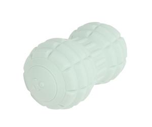 Bola de Masaje de maní, Rodillo de Terapia Eléctrica Ergonómico, Bola Nódulo de Rodillo de Espuma Vibratoria - 4 Velocidades de Vibración, Temporizador de 10 Minutos para (GREEN)