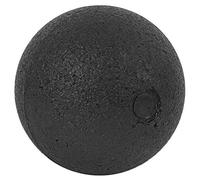 Bola de masaje de protección del medio ambiente resistente a los golpes, bola de masaje de recuperación no tóxica e inodoro, para ejercicios de relajación de la fascia(black)
