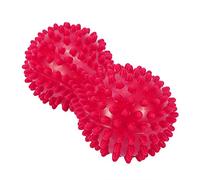 Bola de masaje puntiaguda Masajeador de maní Bola Ejercicio físico Movilidad Bola de maní Dolor Músculo Steess Alivio miofascial del pie para la fascitis plantar (rosado)