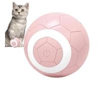 Bola de Mascotas Peppy para Perros - Juguete de Silicona, Bola de Almacenamiento de Hierba gatera | Diseño en Movimiento Resistente a la mordedura, de Movimiento Inteligente con núcleo Recarga