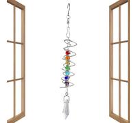 Bola de mirada Espiral Windspinner, Bola de Vidrio Espiral Windspinner | Campanas de viento decorativas con bola de mirada | Campanas de viento decorativas con bola de miradas, adorno portátil con