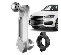 Bola de montaje para teléfono, accesorio de soporte compacto, conector de soporte flexible, adaptador de eje de rotación reforzado, solución de visualización segura del parabrisas, accesorio de