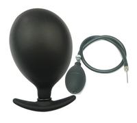 Bola de mordaza de boca de esclavo BDSM, consolador dilatador Anal de Pug a tope inflable enorme, tapón de silicona for entrenamiento, Bondage, Juguetes sexuales for parejas(Anal Plug)