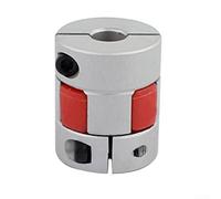 Bola de motor CNC Torno máquina Plum Blossom Acoplamiento Alta temperatura y resistente al desgaste Diseño de aleación de aluminio (20 * 30)