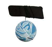 Bola de muñeca, bolas de muñeca en una cuerda - Bolas de rebote de goma portátiles de 2,36 pulgadas, juguetes deportivos rebotantes, juguete para ejercicio de reacción, juguete de muñeca c