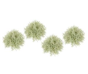 Bola de musgo artificial para decoración de bodas, fiestas, bola verde, musgo artificial, césped, osito, arbusto, semiesfera, colgante, decoración de mesa, planta artificial, manualidades, pequeña