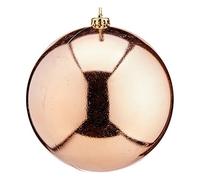 Bola de Navidad Ø 20 cm Cobre Plástico