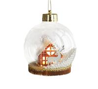 Bola De Navidad - Bolas De Decoración De Árbol De Navidad Con Luz LED | Accesorios De Fiesta Para Colgar, Decoración Brillante Para El Hogar Para Amigos Y Familiares