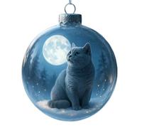 Bola de Navidad con Tema Natural, decoración Colgante Que simboliza Amor y la para Adorno del árbol de Navidad, decoración navideña