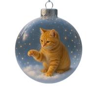 Bola de Navidad con Tema Natural, decoración Colgante Que simboliza Amor y la para Adorno del árbol de Navidad, decoración navideña