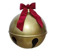 Bola de Navidad de Campana, Bola Inflable de PVC de Navidad Grande para Exteriores, Bolas de Navidad Gigantes, Bola de Navidad Inflable Reutilizable, Decoración de Fiesta de Navidad