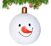 Bola De Navidad Gigante | Decoraciones Inflables Fuera De Navidad | Decoración De Jardín Reutilizable De Interior Pista De Puerta De Entrada Balcón Bajo Patio Del Techo
