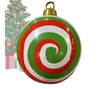 Bola De Navidad Inflable Gigante - Bolas De Navidad 60CM | Bolas Inflables de PVC Bola Inflable De Navidad | Grandes Bolas Inflables para Porche, Árbol De Navidad, Patio, Jardín.