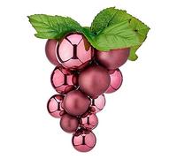 Bola de Navidad Uvas Pequeño Rosa Plástico 14 x 14 x 25 cm