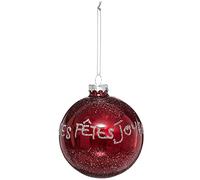 Bola de Navidad Vidrio 90 mm Impresa