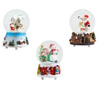 Bola de nieve con música