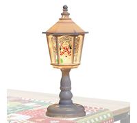 Bola de nieve de Navidad, farolillo con purpurina, bola de nieve con purpurina, decoración para mesa, salón, ventana, exterior