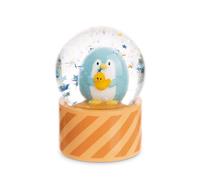 NICI Nieve mymochi Pingüino Waddle de 6,5 cm, Naranja, Accesorio Decorativo Kawaii, Adorno con Purpurina, Bola de Cristal, Ideal para Regalar a amistades, 61826, Color