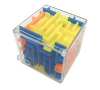 Bola de nobel 3D - Juego de bolas mágico, juguete de inteligencia | Cubo de aprendizaje compacto con promoción de la motricidad fina, juego de paciencia para niños con factor de diversión, juguete de