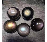 Bola de obsidiana de ojo de arco iris esferas de cuarzo pulido natural para decoración del hogar, 1 unidad, 40-50 mm