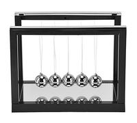 Bola de péndulo equilibrada por Gravedad, física Divertida, decoración de Escritorio Educativo, descompresión científica para el hogar, Oficina, Adultos, Negro, 7,5x13x10,1cm, 226g