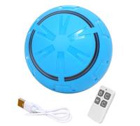Bola de perro vibrante, bola temblorosa para perros - Bouncing Dog Ball Toys Interactive Toys | USB recargable con luces LED, juegos de interior vibrantes activos para una raza pequeña, mediana y gran