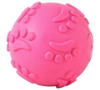 Bola de Perros chirriadas, Juguetes para Perros interactivos de látex indestructibles de 2.36 Pulgadas Bolas de Juguete de masticación para pequeños Cachorros medianos Grandes