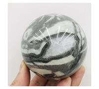 Bola de piedra de concha natural, piedra, piedra de cuarzo de bola, piedra en bruto, piedra de energía (Tamaño : 350-400g) Inicio Colecciones (Size : 250-300g)