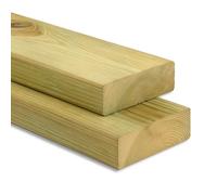 Bola de pino impregnada 40x120 mm de longitud 50 cm Madera para construcción Loseta Tabla cepillada por los cuatro lados completamente lisa
