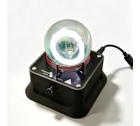 Bola de plasma, dispositivo de brillo de cristal con excitadores musicales, 13 cm, para decoración de fiestas y actividades al aire libre, señal de advertencia