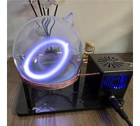 Bola de plasma, excitador de circuito toroidal de 3.5 pulgadas, unidad de anillo de plasma luminiscente para decoraciones de fiestas, regalos divertidos, educación científica, exhibición del hogar