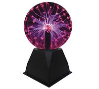 Bola de Plasma Mágica, 5 Pulgadas Lámpara de Esfera Sensible al Tacto y al Sonido, Bola Luminosa Luz Roja Bola para Decoración Creativa y Regalos para Niños