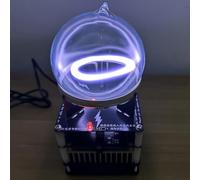 Bola de plasma para bricolaje, anillo de plasma eléctrico, lámpara de plasma de circuito toroidal para decoración de fiestas, regalo de ciencia