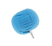 Bola de pulido azul mediana para taladro atornillador para pulir llantas y ruedas de automóviles automotriz cuidado para metal, aluminio, acero inoxidable, plástico, cerámica