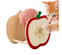 Bola de rascar de sisal 3D para gatos en forma de oso | 11 x 10,6 x 8,7 o 13,8 x 12,6 x 9,8 pulgadas | Durable Sisal Scratching Toy For Indoor Cats | Interactive Cute Animal Design