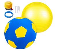 Bola de rebaño gigante para perros | Bola inflable para ejercicio canino - Juguete de ejercicio para perros | Para dueños de perros, entrenadores, amantes de las mascotas, uso en interiores