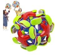 Bola De Relajación Expandible: Esfera De Fidget Estirado, Juguete De Ejercicio De Respiración | Bola De Lanzamiento Sensorial Mágico, Accesorio De Diversión Plegable para Fiestas, Orbe De De Es