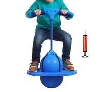 Bola de resorte para los niños , bola portátil con la manija y la bomba